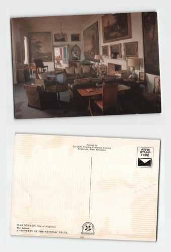Postcard plas newydd - postcard,