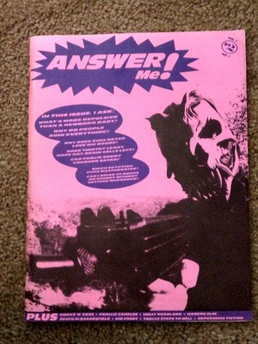 Answer punk fanzine - #1,