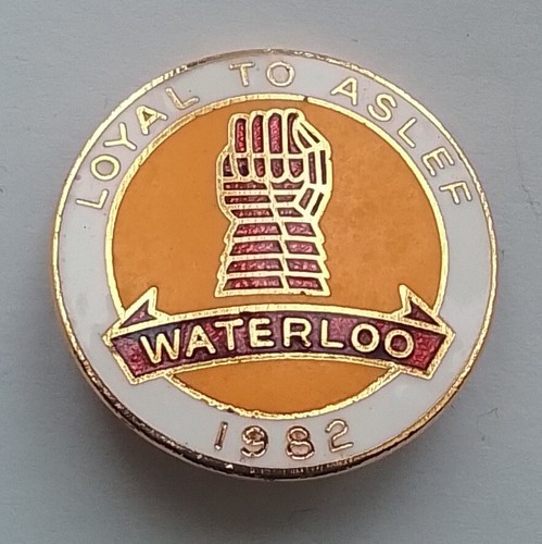 Aslef lapel badge - aslef,