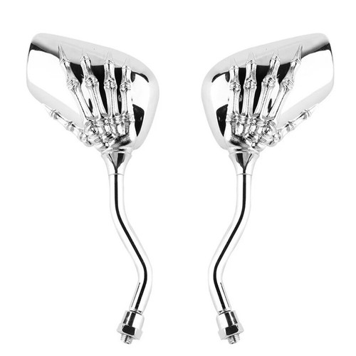 Chrome skeleton skull - chrome, skeleton/skull