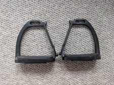 Black Safety Stirrups