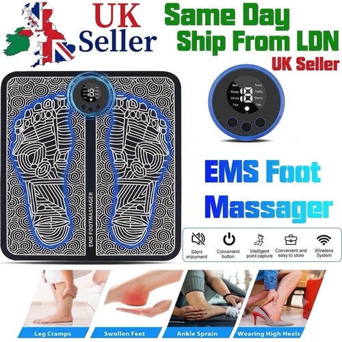 Electric foot massager pad - electric,