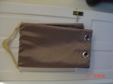 1 PAIR EYELET CURTAINS