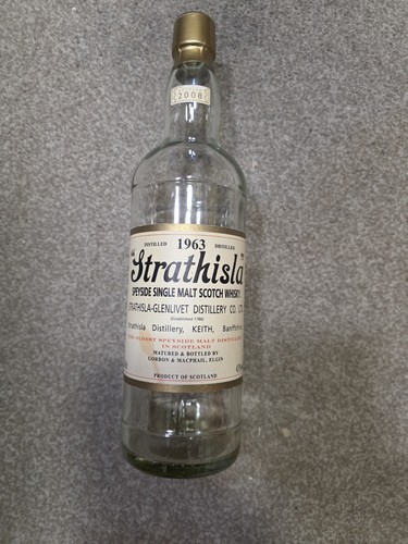 Rare strathisla 1963 empty - 1963,