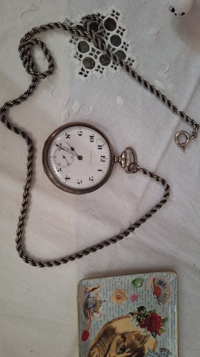 Antique silver swiss - antique,