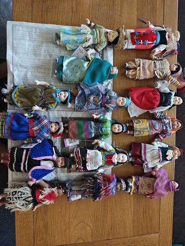 Vintage ethnic folk - vintage, doll