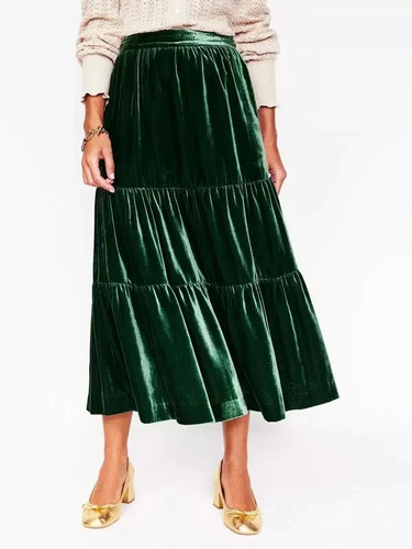 Boden nwt viv velvet - velvet, tiered