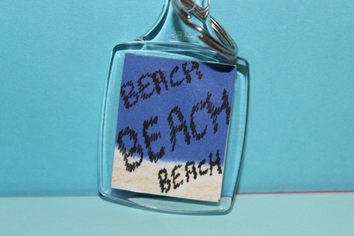 Beach keyring festival - beach,
