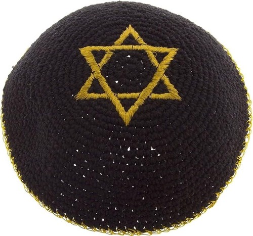 Black gold star david - black, of