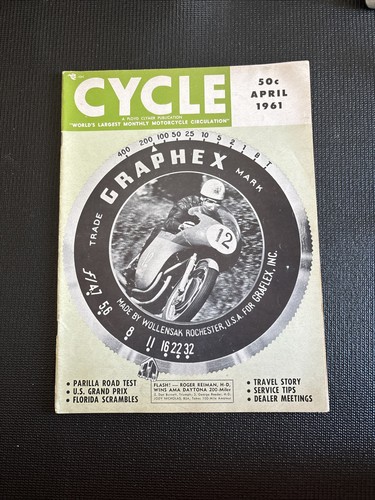 Cycle magazine april 1961 - cycle,