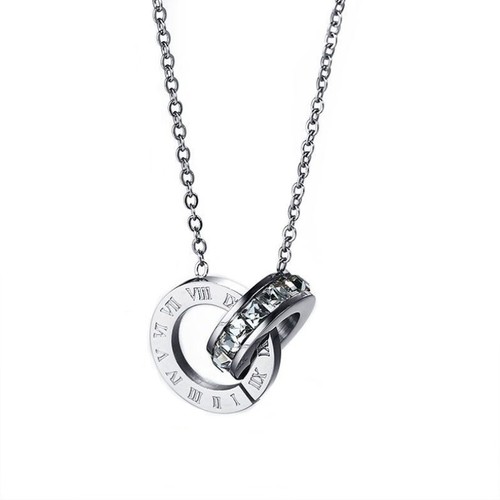 Silver rose gold stainless - silver,