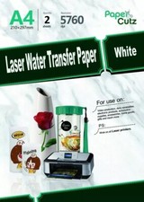 Water Slide Decal Paper A4