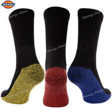 5 -10 Pairs DICKIES Mens DRI-TECH Crew Boot Work Socks Thick Heavy Duty 6-11 lot