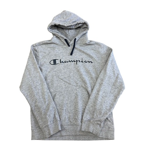 Champion mens hoodie - champion, grey