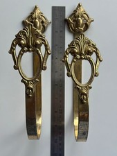 Vintage Brass Ornate Curtain