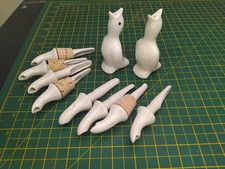 Vintage Porcelain White Bird