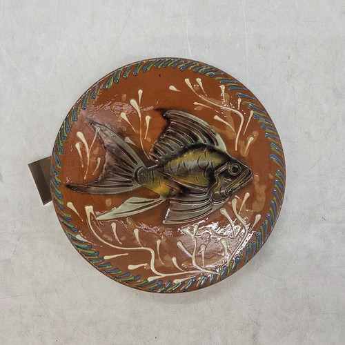 Ceramic fish wall plaque - fish,