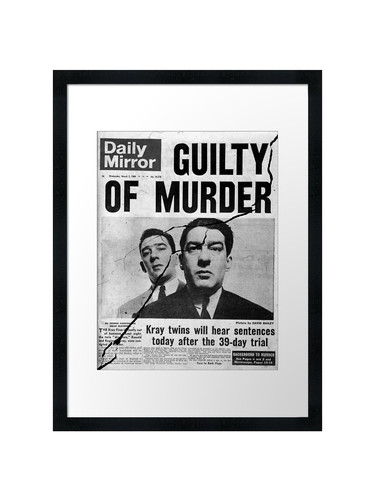 Kray twins famous gangsters - twins,