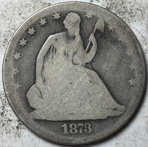 1873 arrows 50c seated - no,