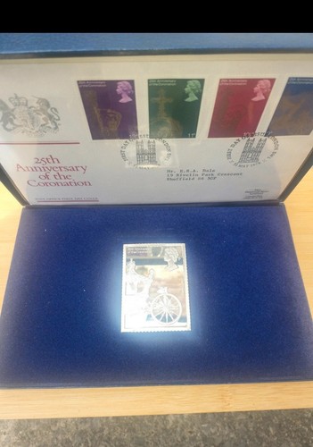 5oz silver 1978 25th - silver,