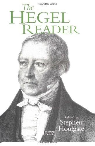 The hegel reader wiley - the,