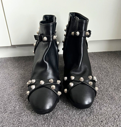Balenciaga black leather - balenciaga,