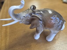 Royal Dux Porcelain Elephant