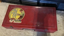 The A.C. Gilbert Co Erector Set 1954 Metal Box Directions See Pics for Details