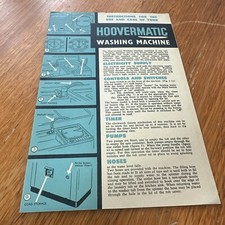 Hoovermatic Washing Machine