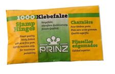 PRINZ-Stamp Hinges 7044 1 carton of 100 packets Prinz hinges