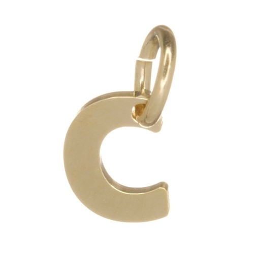 9ct gold pendant charm - gold,