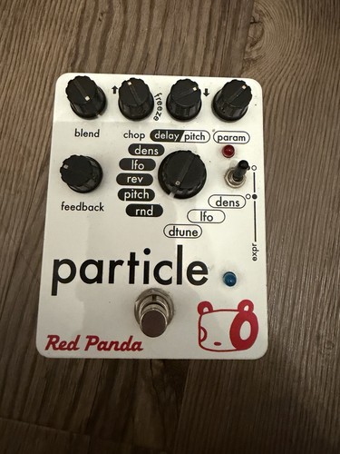 Red panda particle granular - particle,