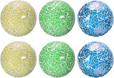 6pcs decorative glass balls - 6pcs,