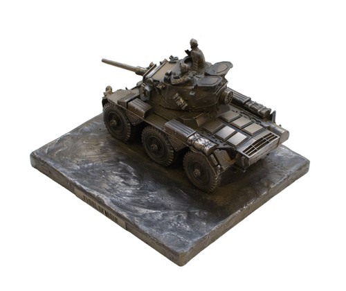 Saladin fv601 armoured - car, in