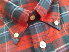 NWOT Brooks Brothers Red Blue Check Button Down M 16-34 Milano MSRP $140