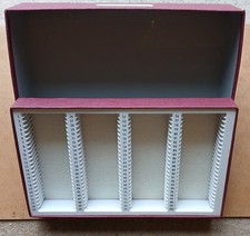 Red Fold Out 35mm Slide Case /