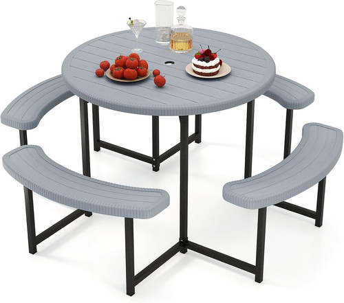 Picnic table bench set for - table,