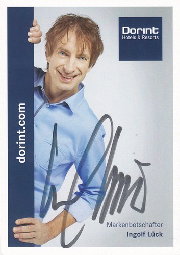 Autograph ingolf lück - autograph,