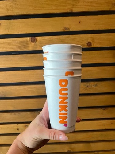 Dunkin donuts set - donuts, paper