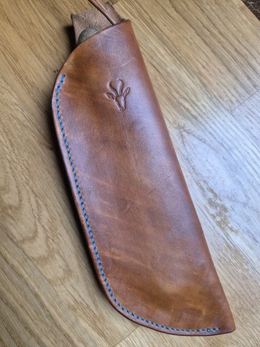 Leather belt sheath for silky - sheath,
