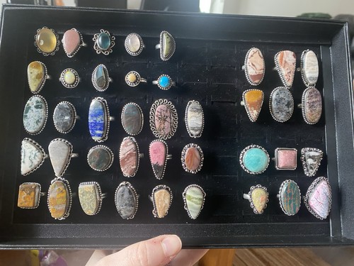 Natural gemstone silver - natural,