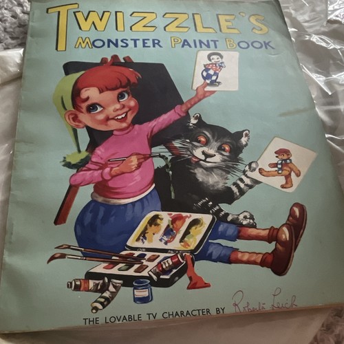Twizzle monster paint - twizzle's, book