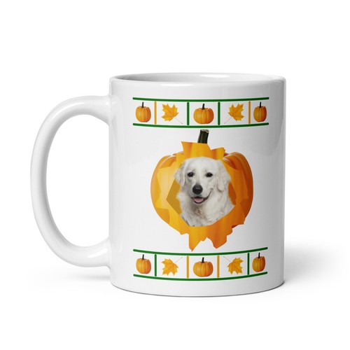 Kuvasz mug halloween - kuvasz,