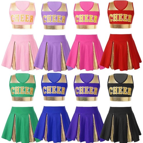 Girls cheerleading uniform - girls,