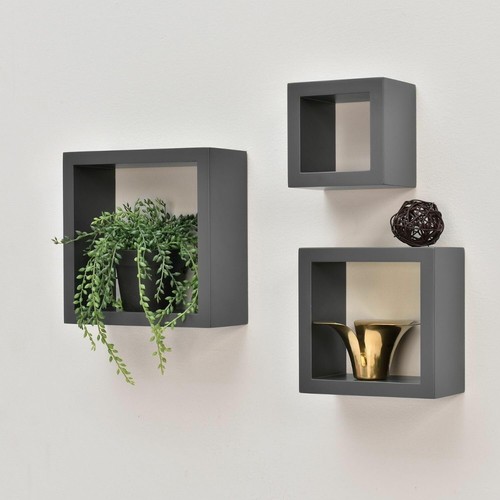 Set wooden floating cube - set,