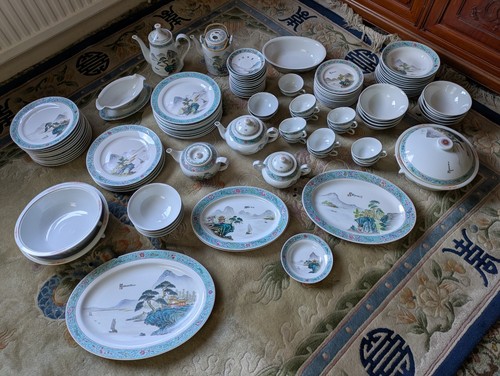 110 piece chinese - 110-piece, dinner
