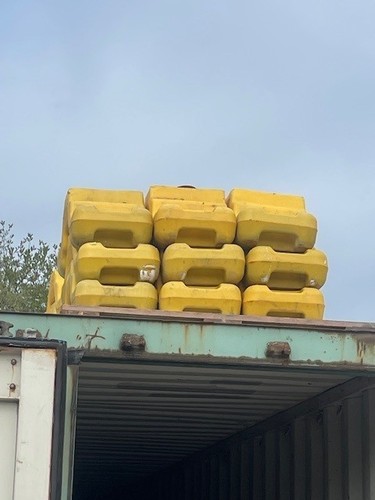 20kg brace block heras metal - 20kg,