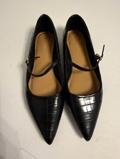 New River Island Black Patent