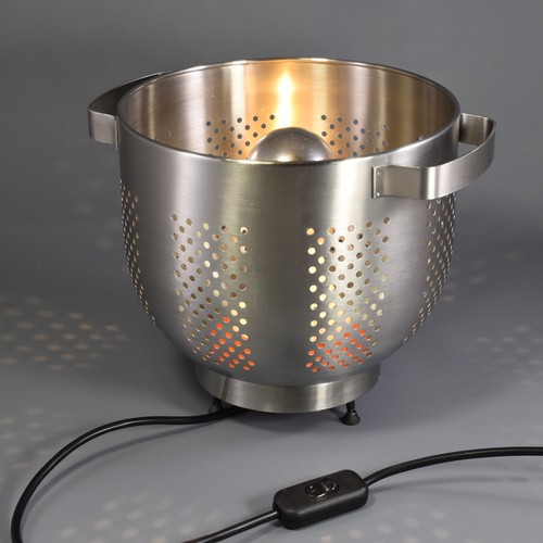 Funky colander table light - funky,
