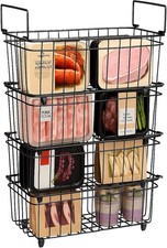 4-Pack Freezer Baskets Freezer
